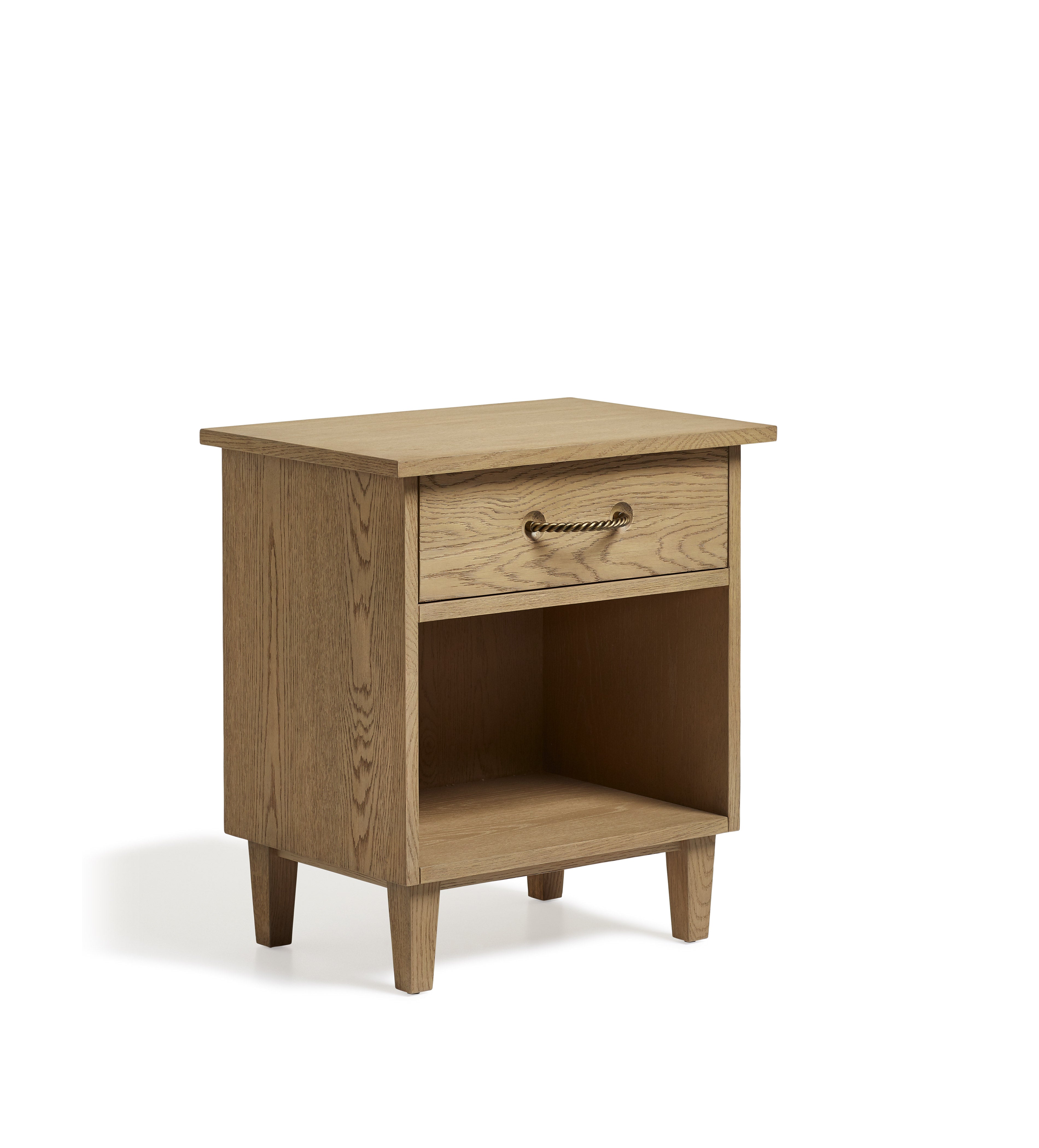 Theseus Side Table - Weathered Oak