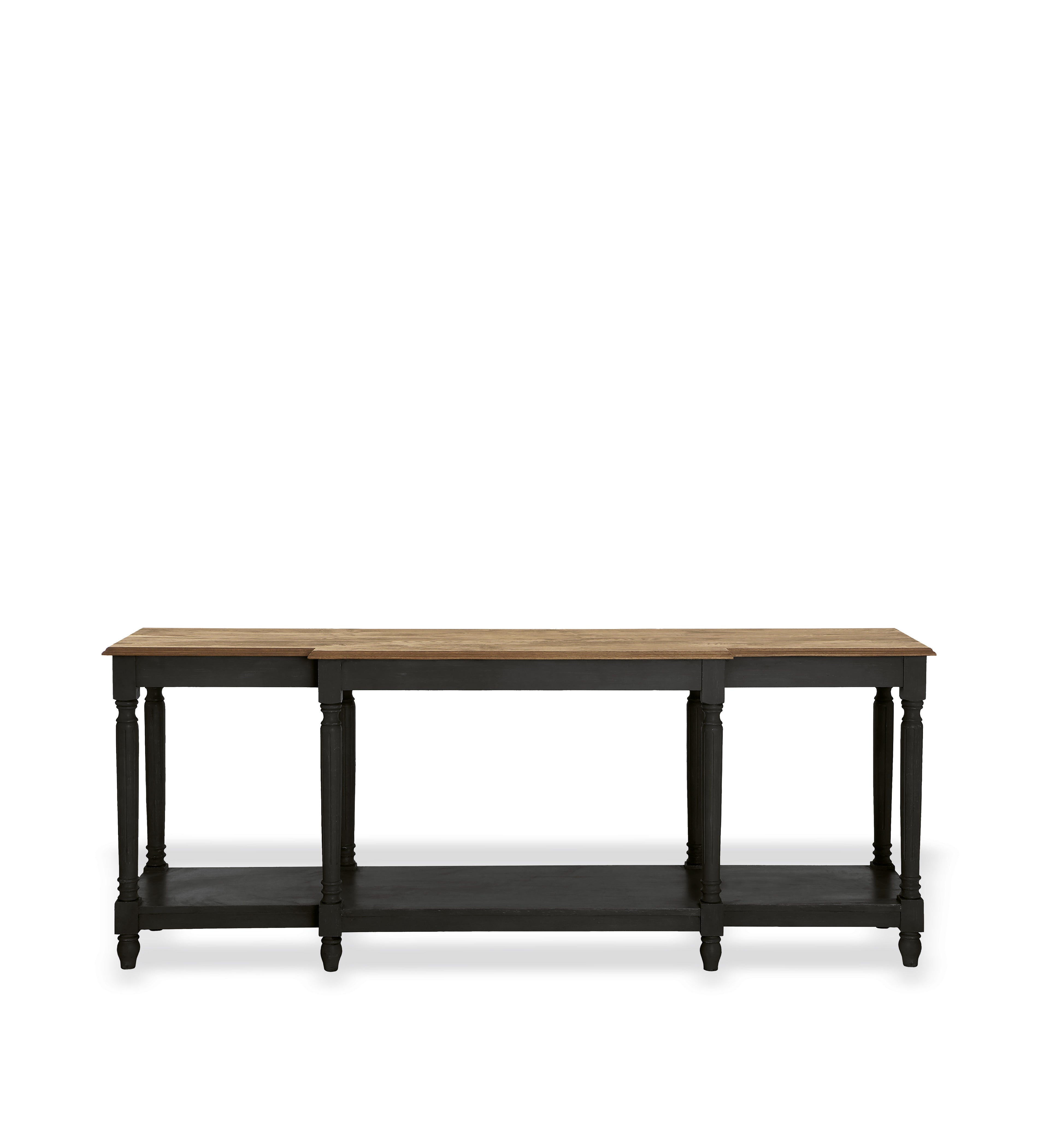 Upton Console Table - Black