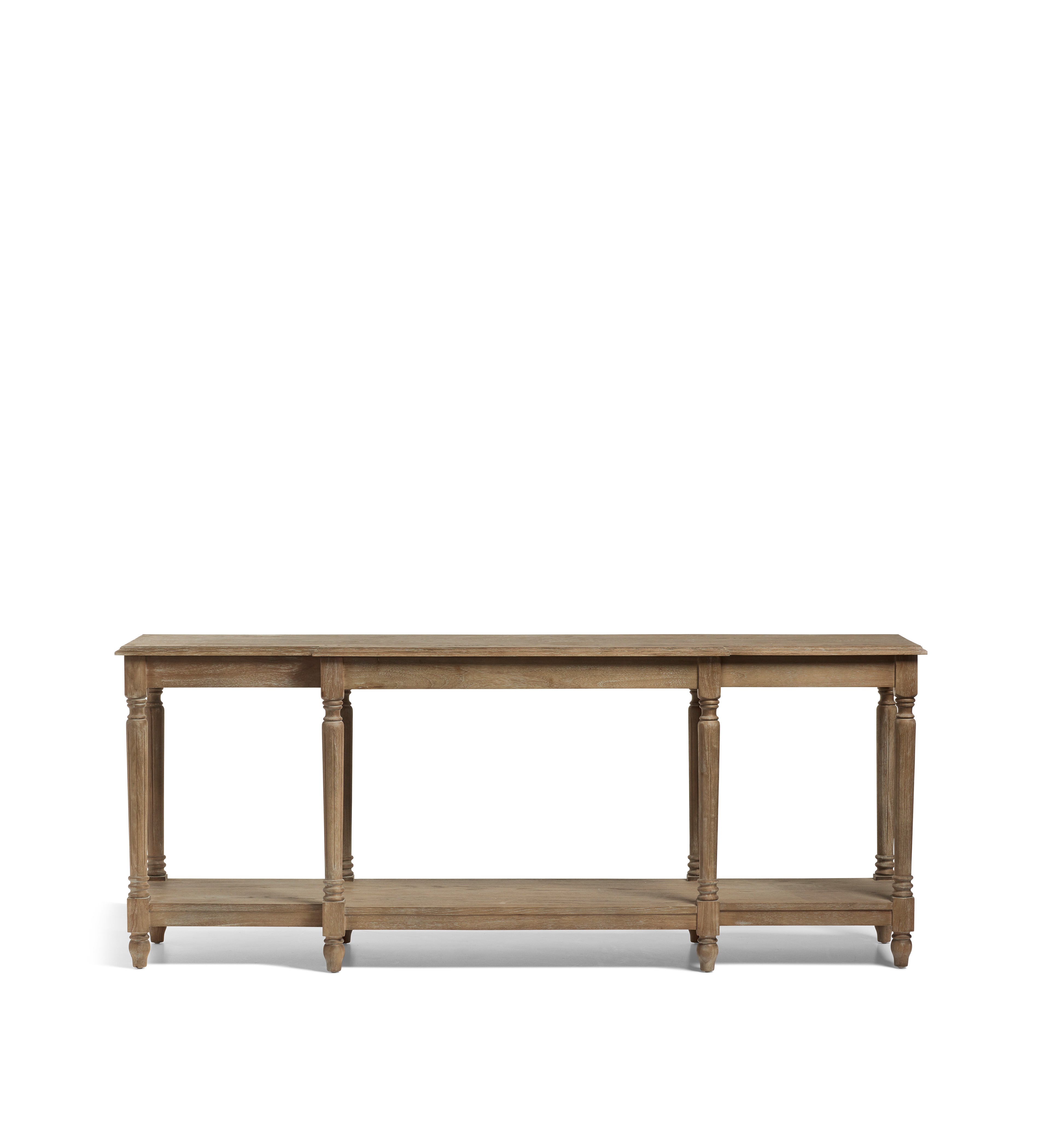 Upton Console Table - Burnt Oak