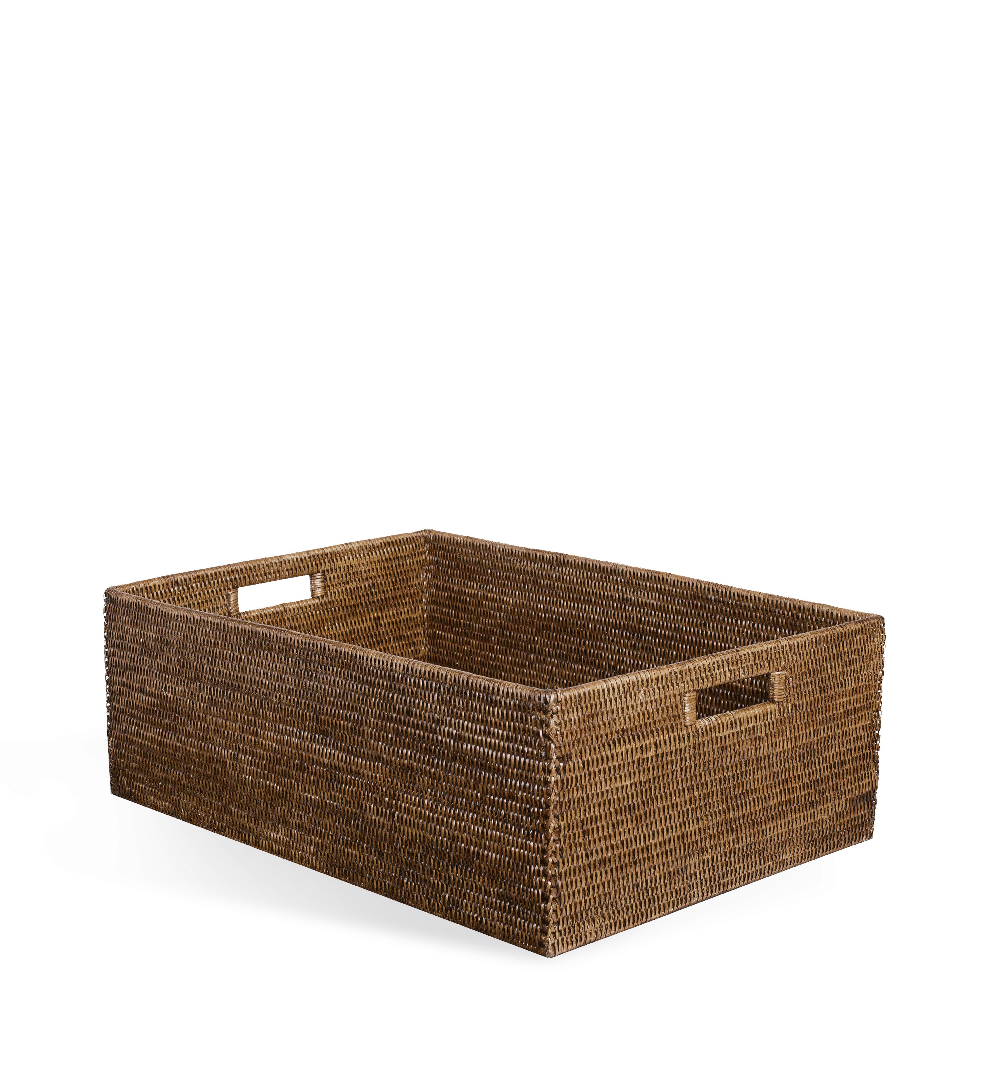 Delta Rattan Box - Large - Brown