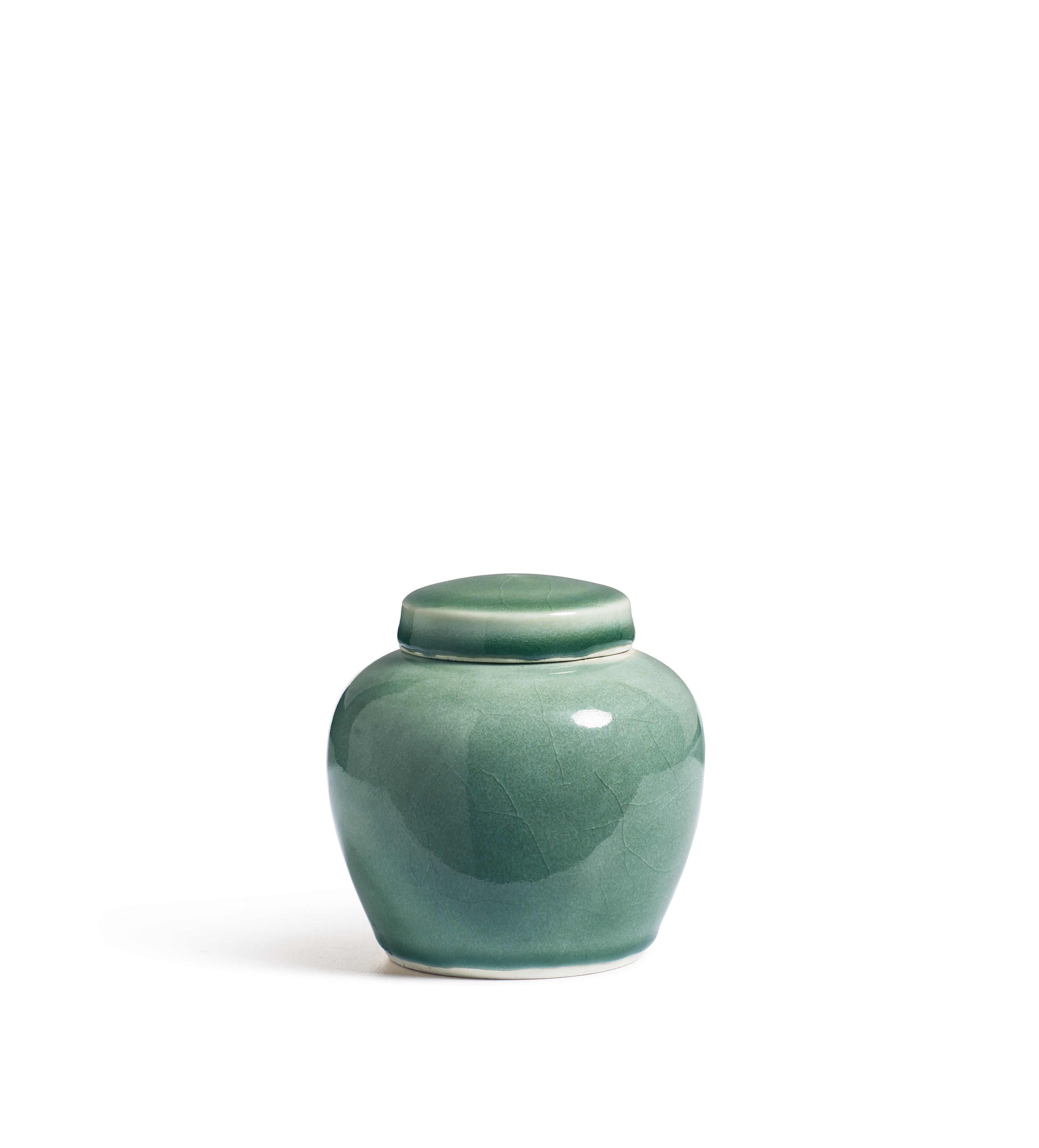 Anni Lidded Pot - Jade