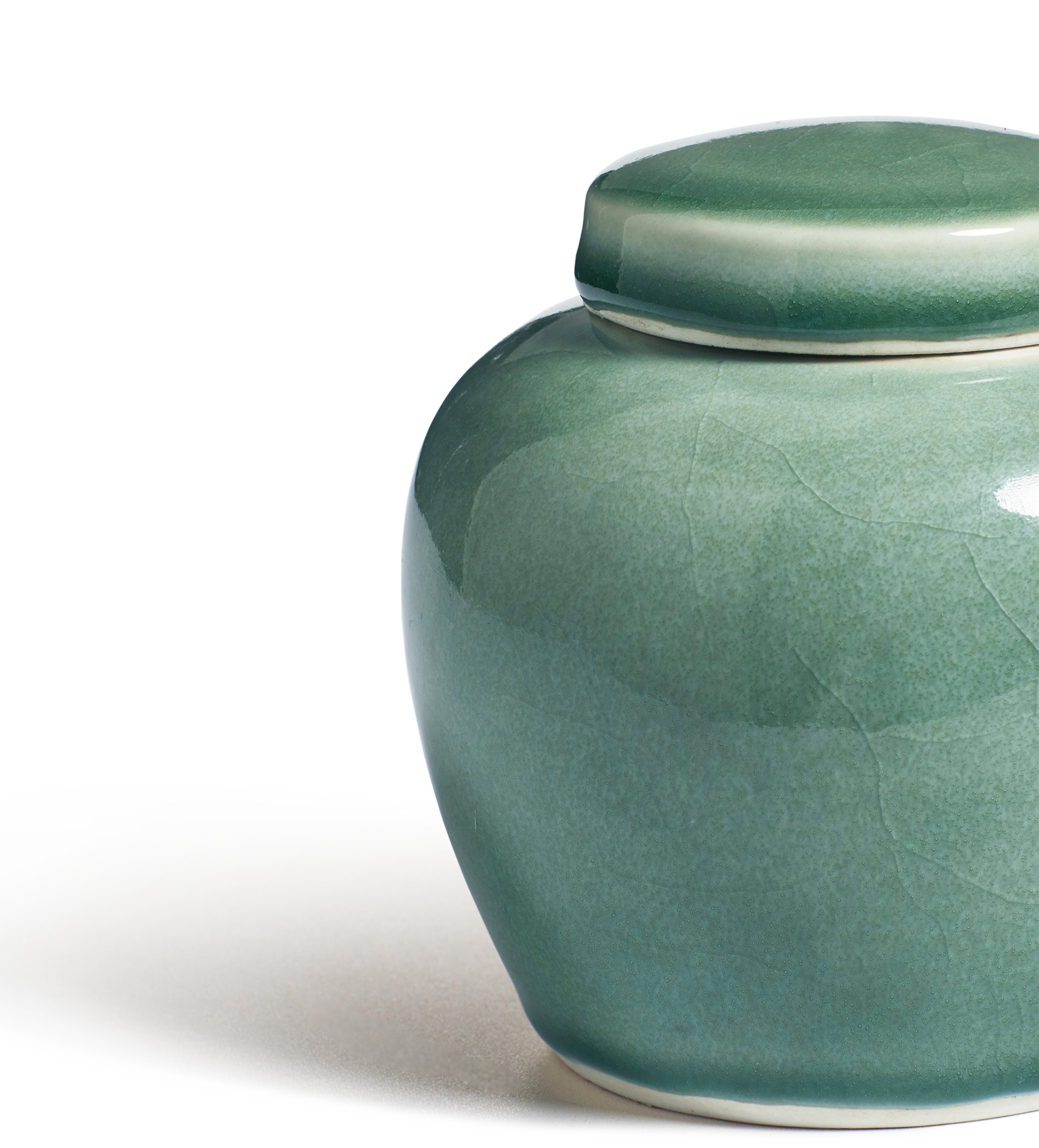 Anni Lidded Pot - Jade