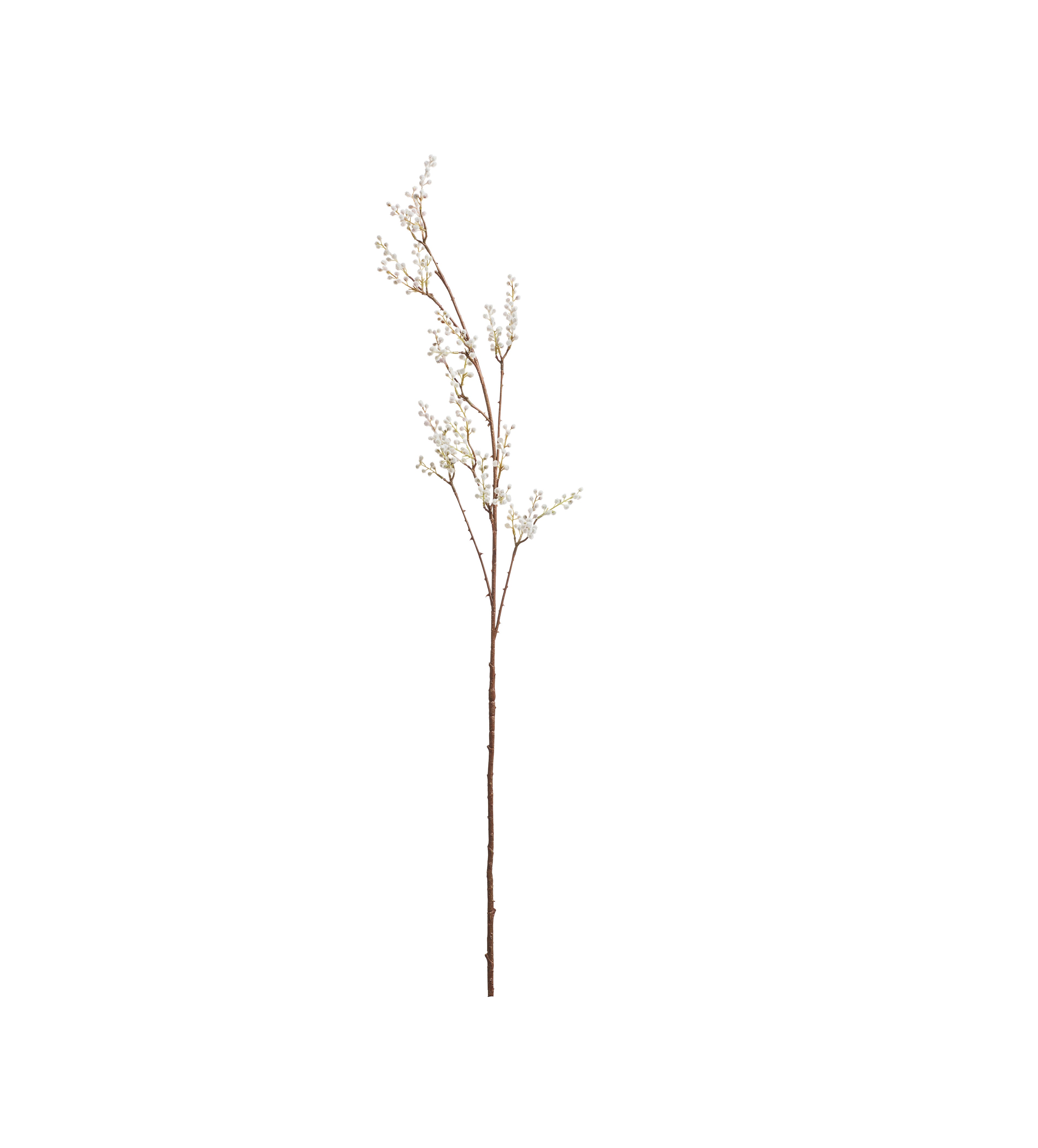 Faux Mimosa Stem - Large - Cream