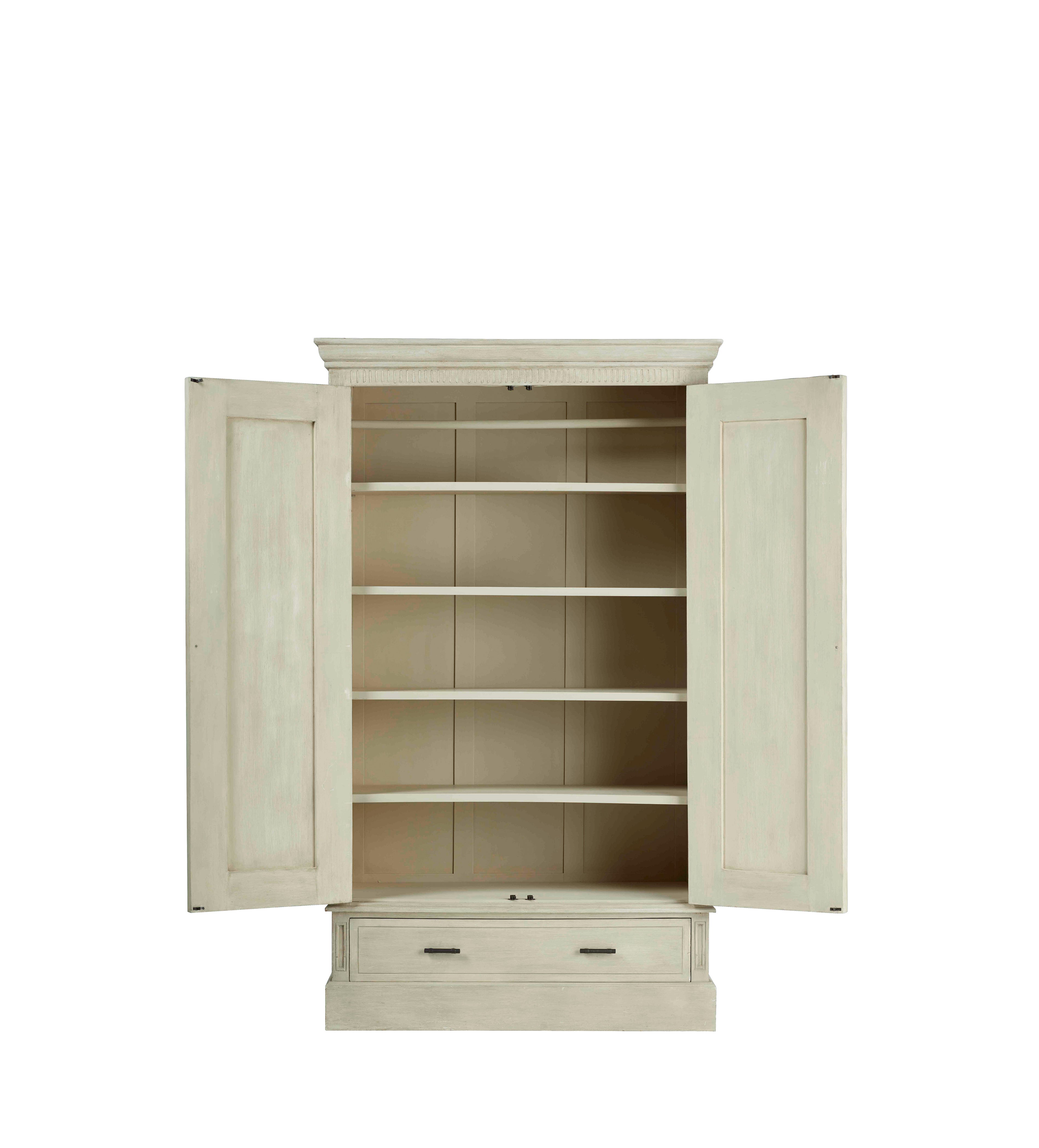 Grista Wardrobe - Nordic Grey