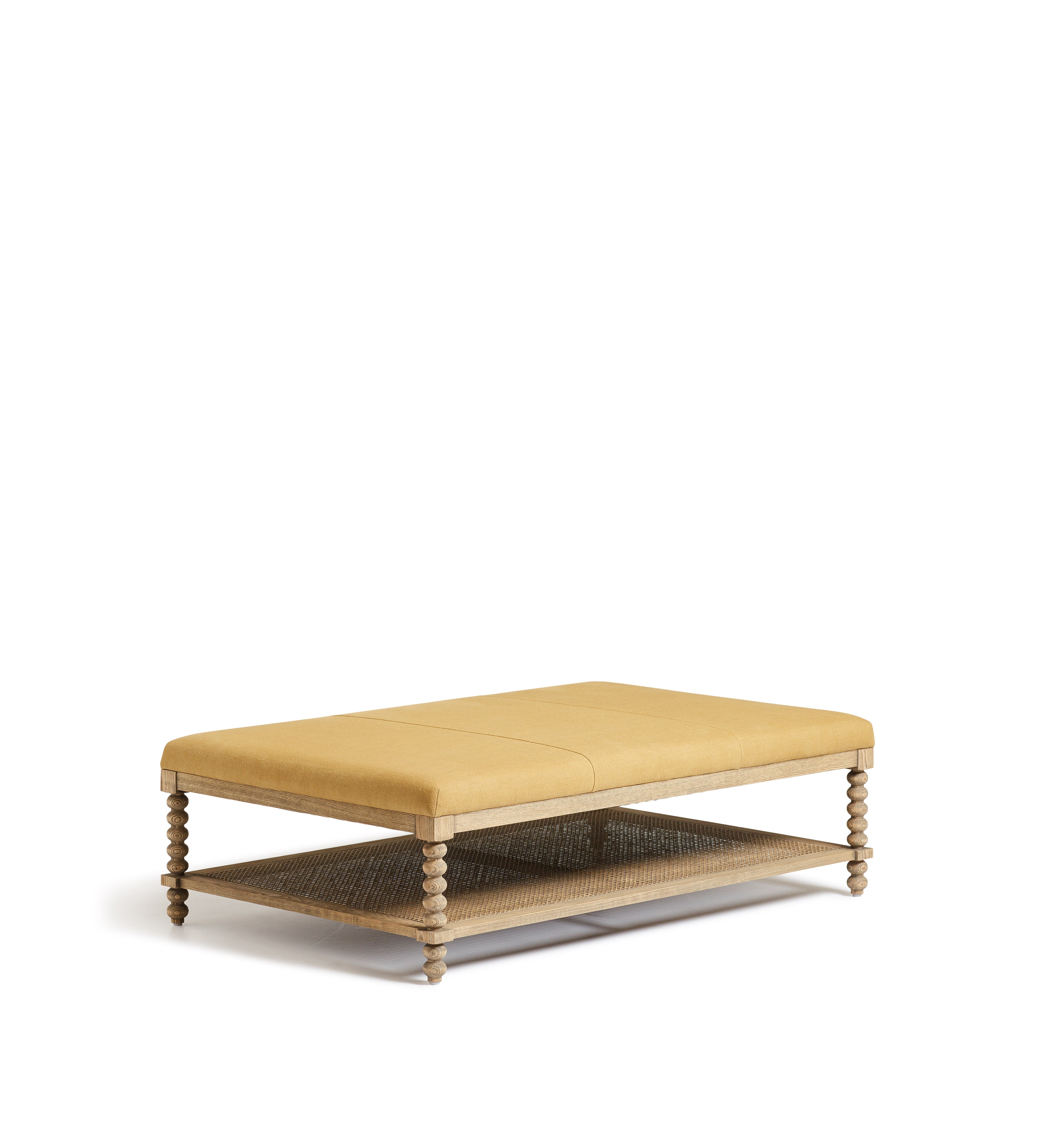 Gwendolen Coffee Table/Ottoman - Dijon