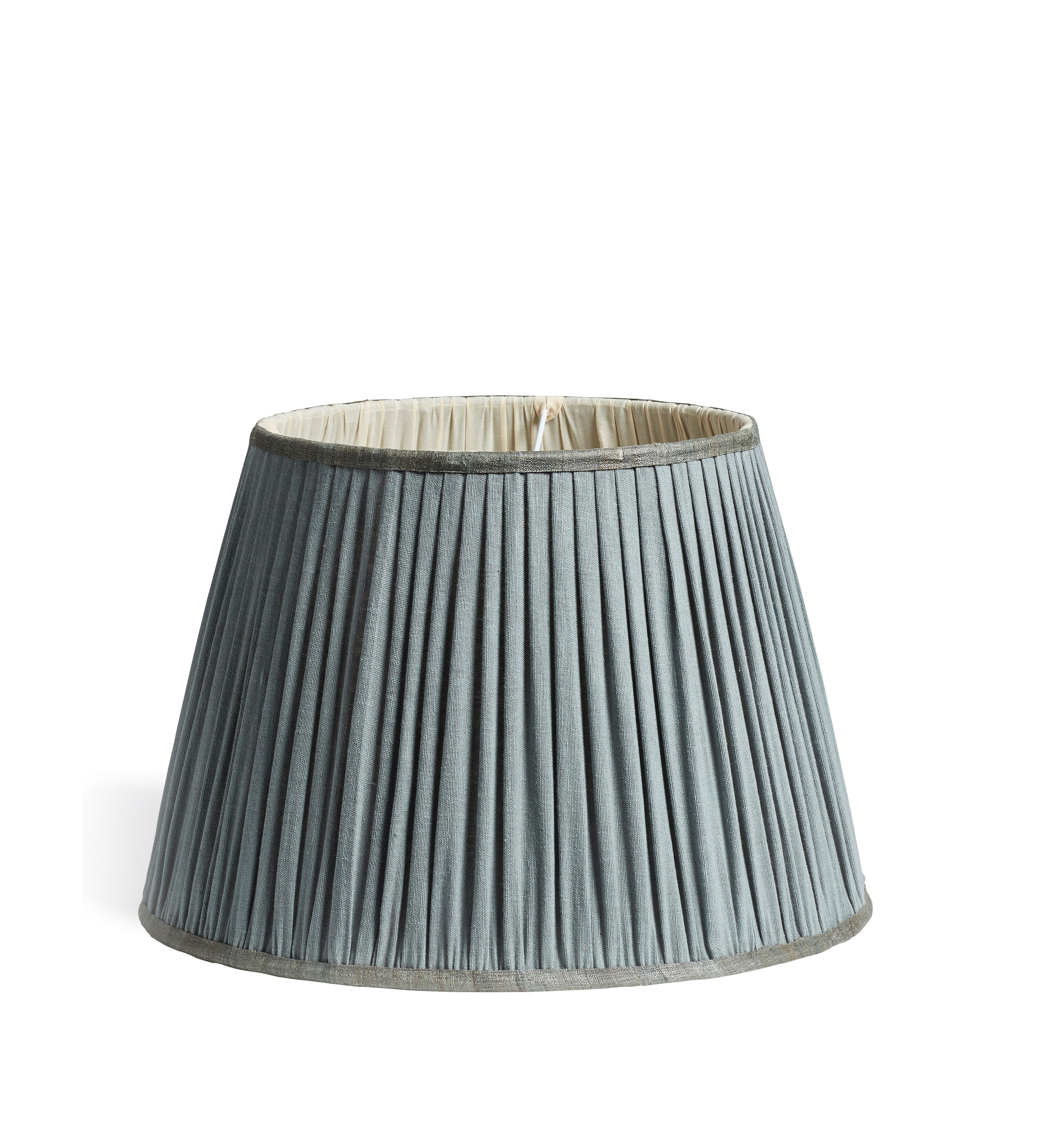 Archibald Pleated Linen Lampshade 45cm - Sage