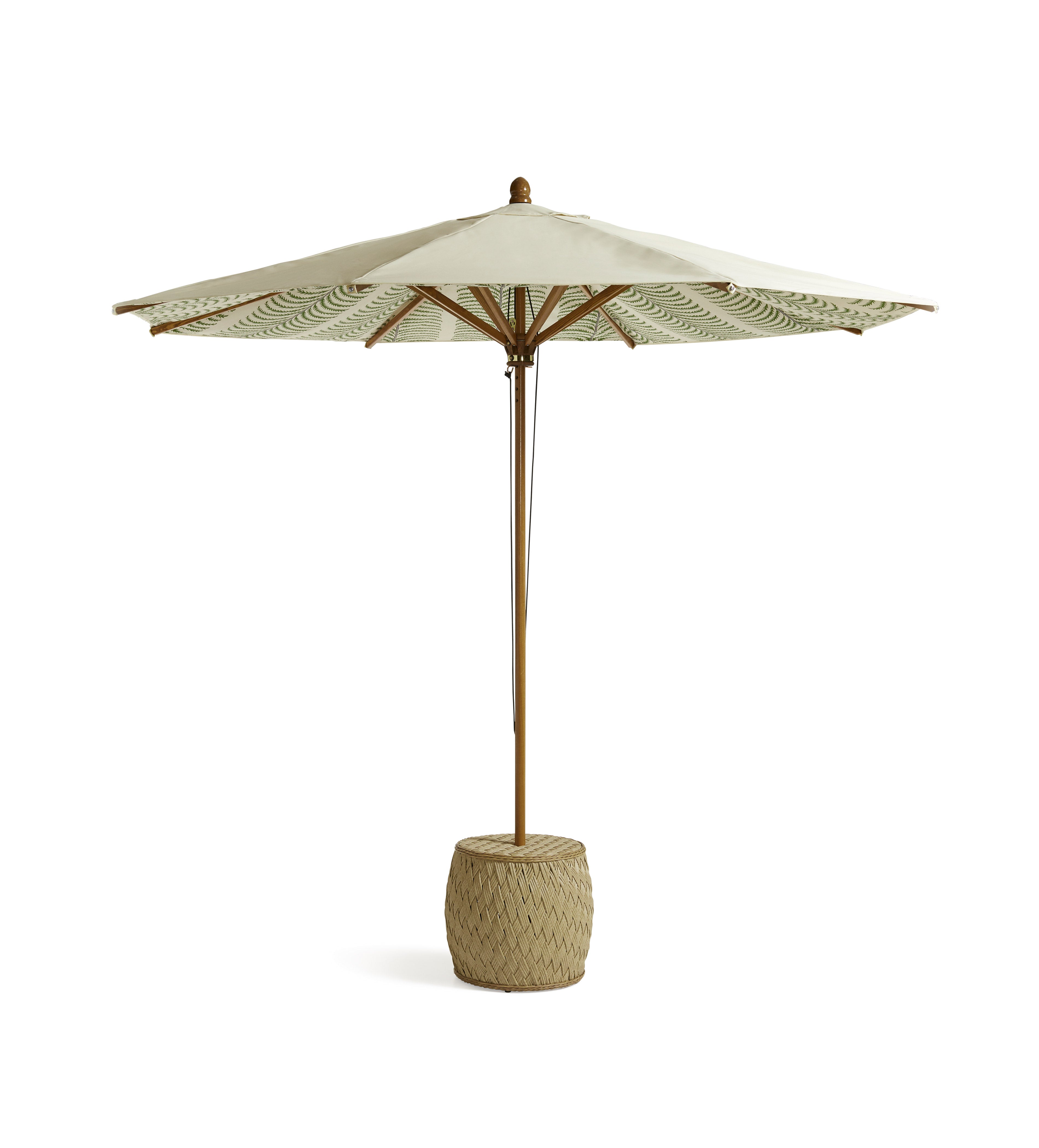 Hanway Areca Garden Parasol - Putting Green