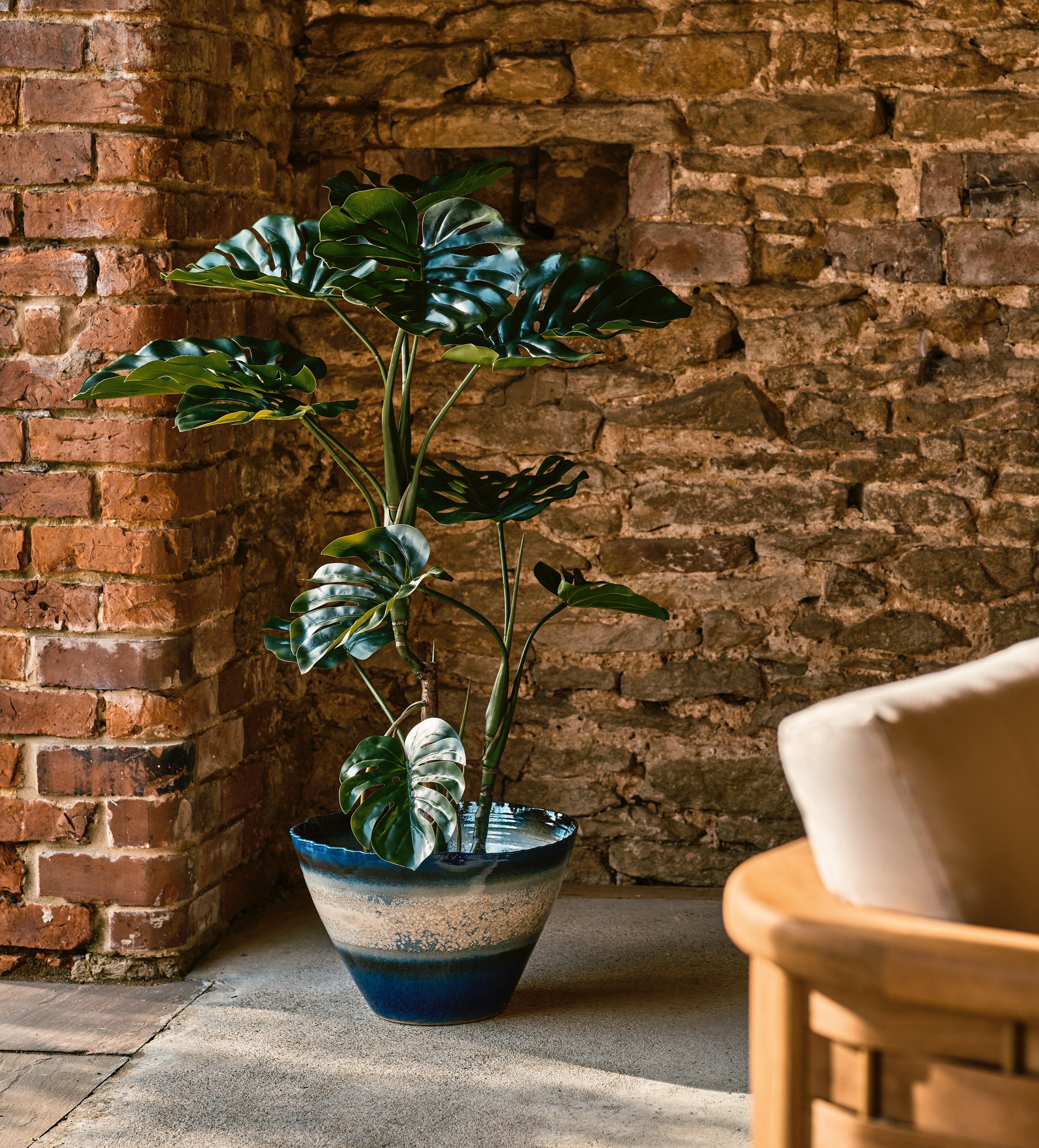 Hespera Bowl - Large - Marine Blue