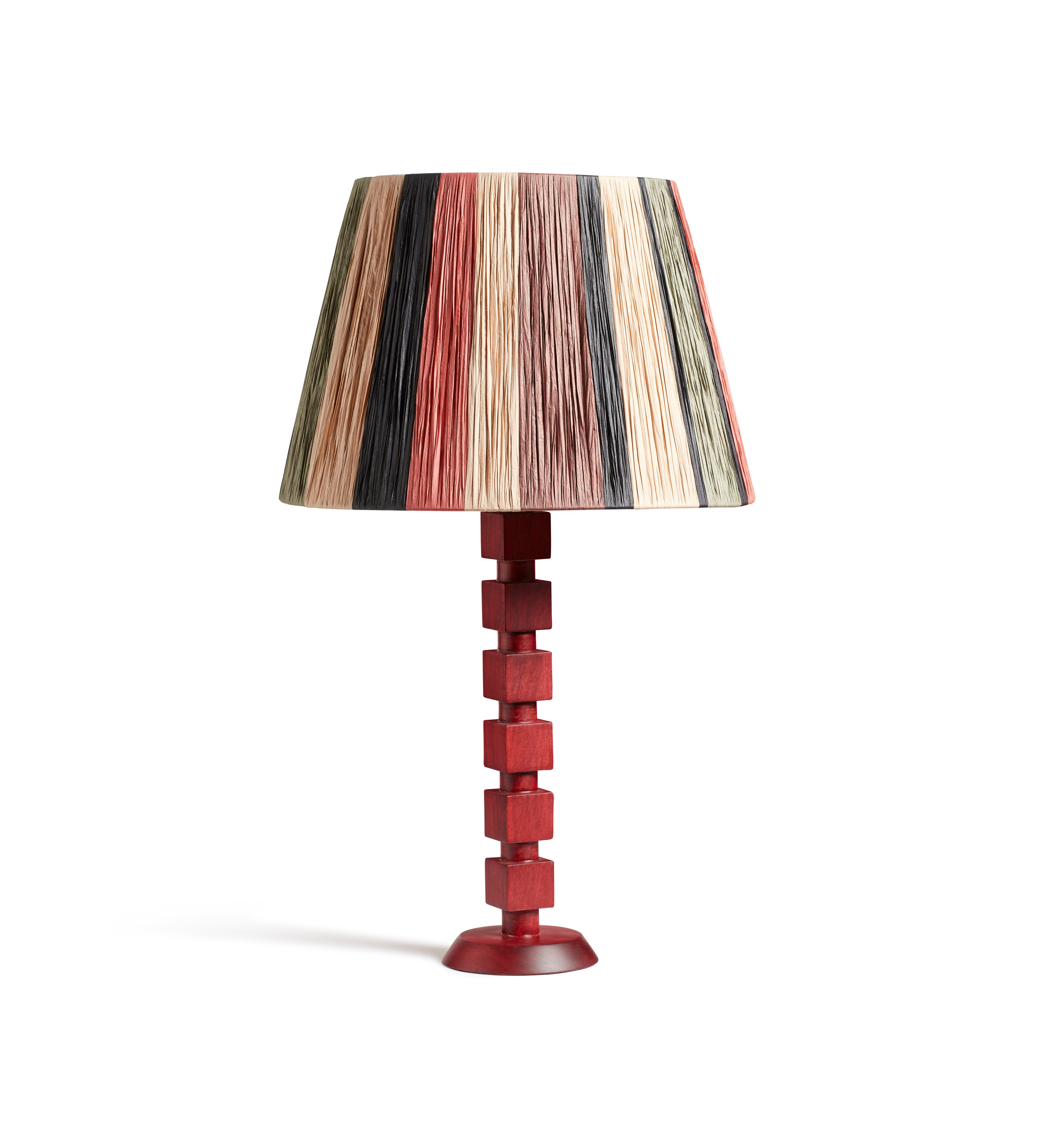 Huxley Table Lamp - Brushed Red