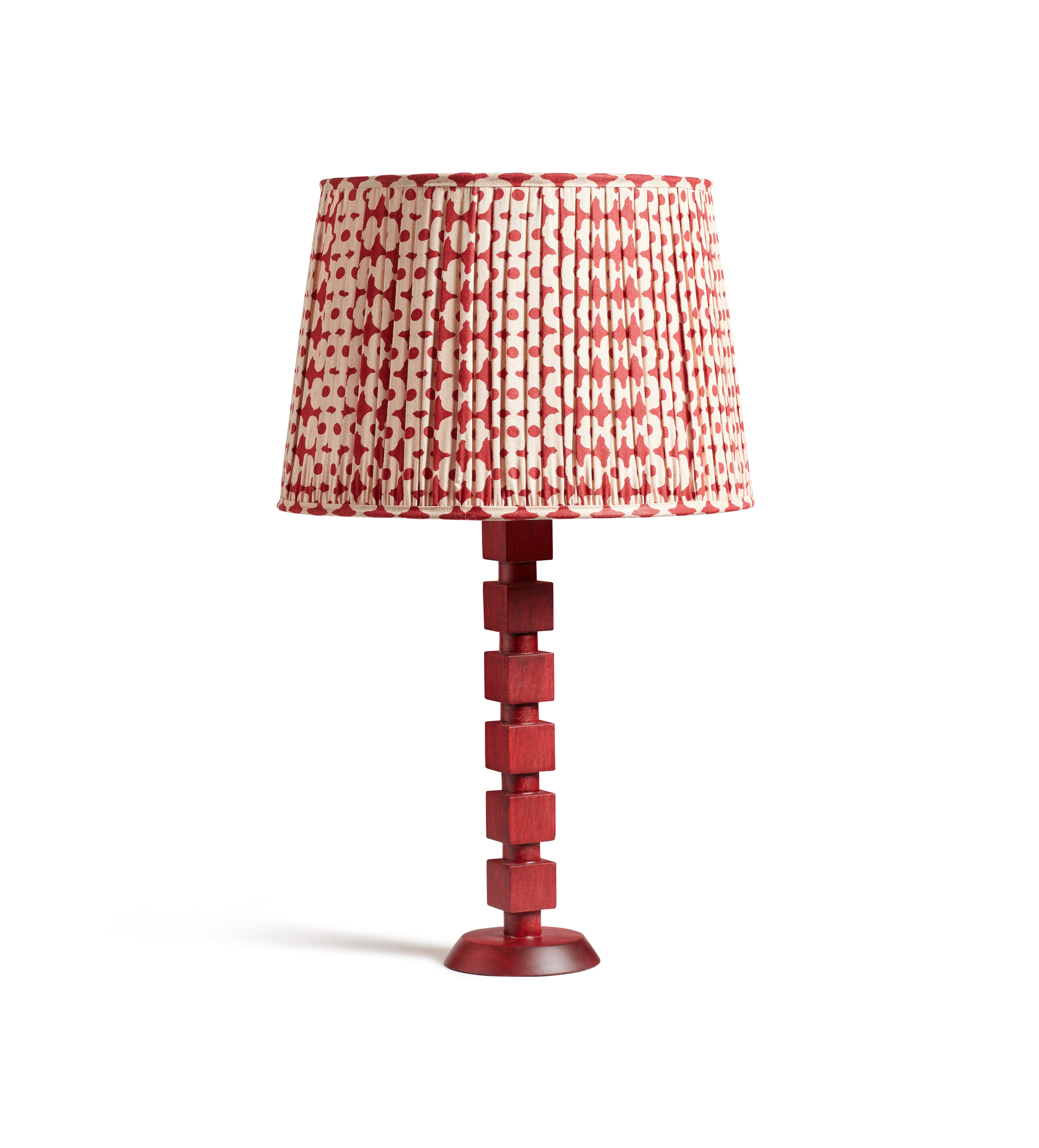 Huxley Table Lamp - Brushed Red