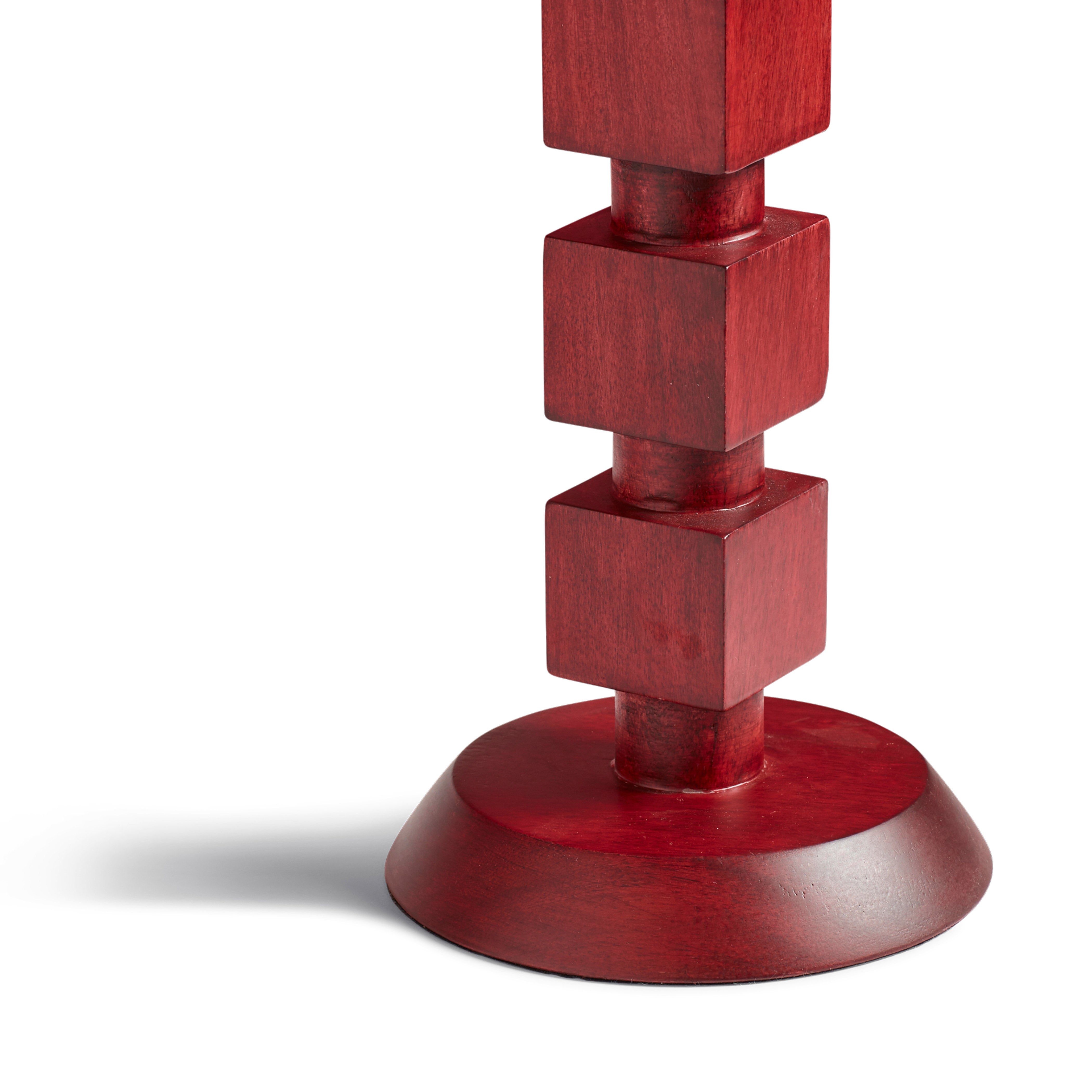 Huxley Table Lamp - Brushed Red