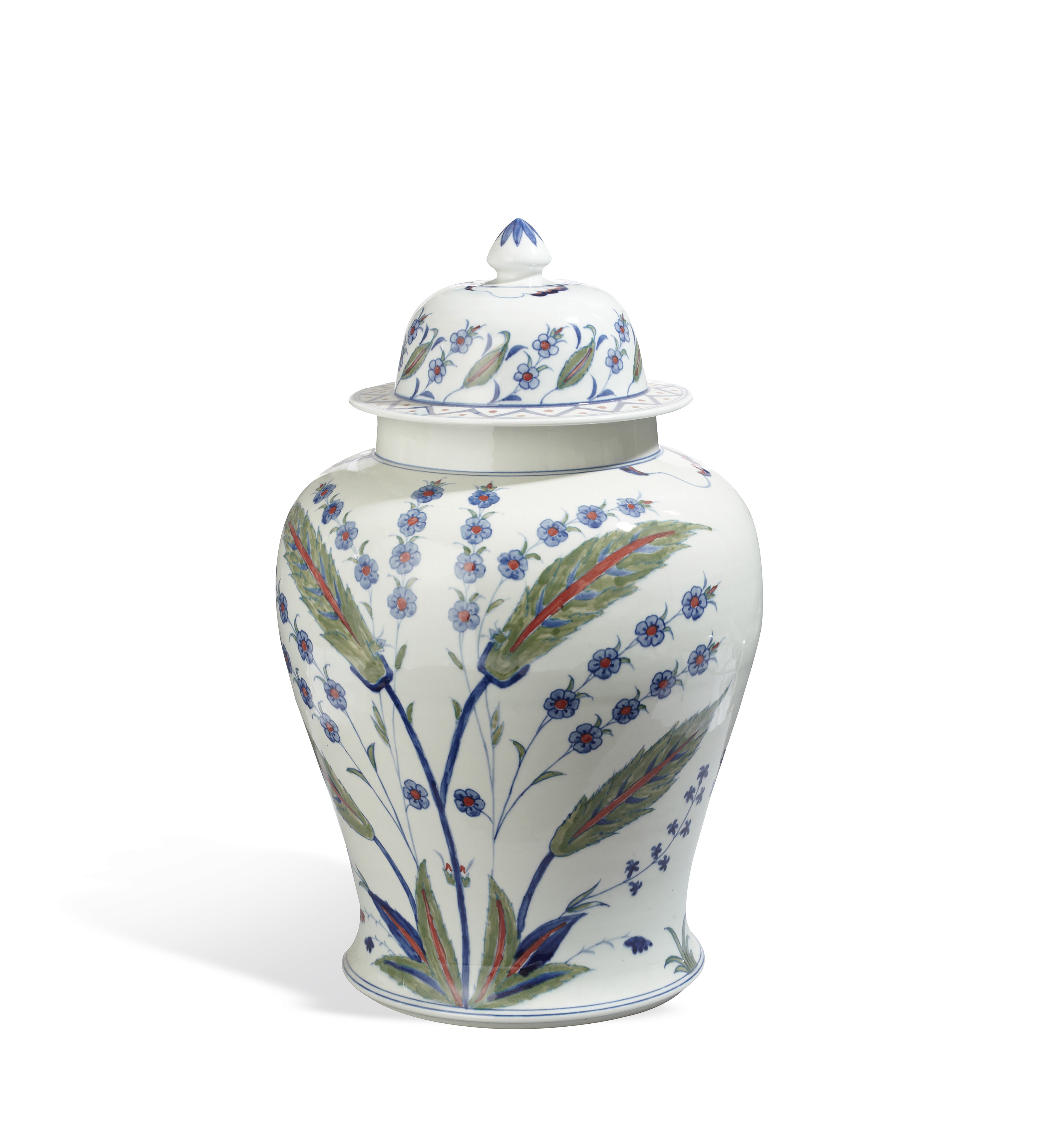 Isphahan Lidded Jar - Multi